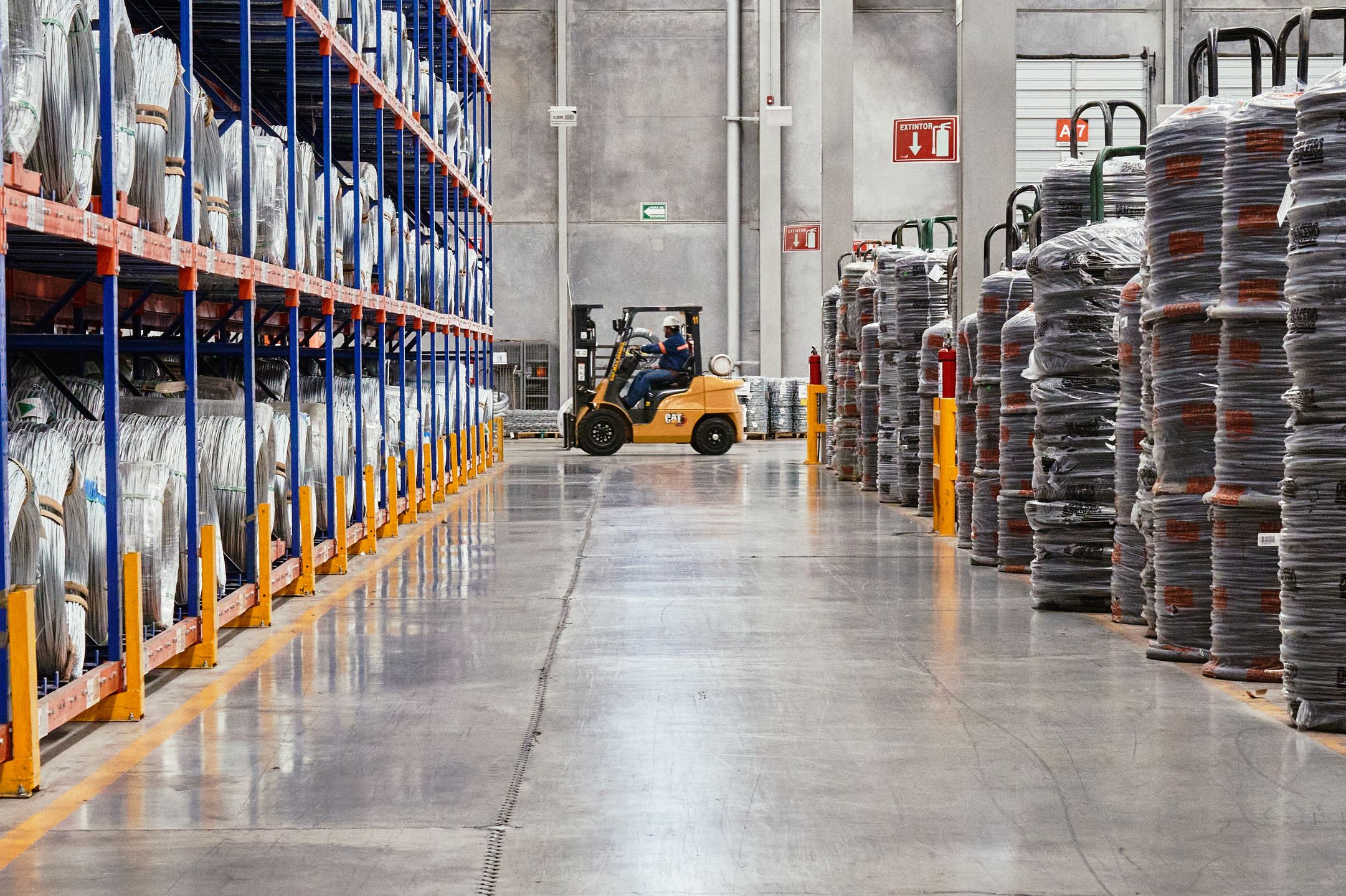 Team evaluating automation options at a facility