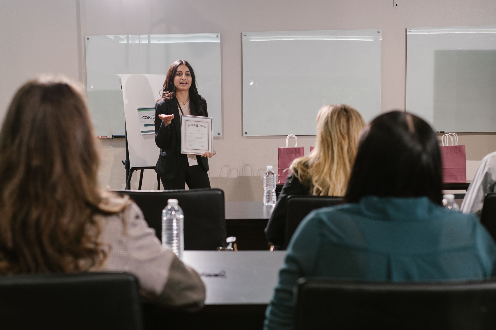 Supervisor completing a TWI certification training program